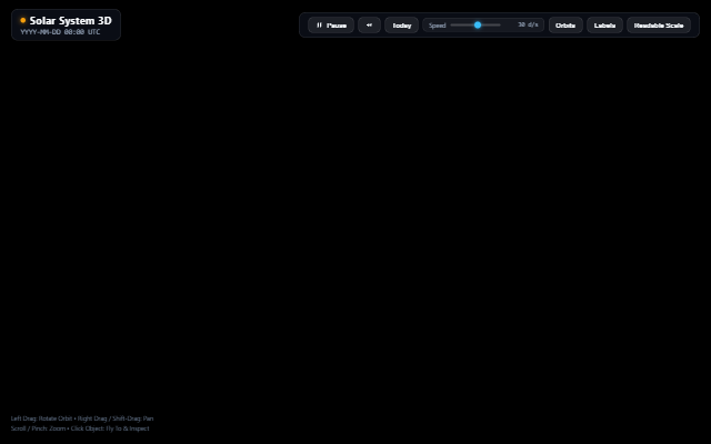 Slnečná sústava – Gemini 3.8 Flash